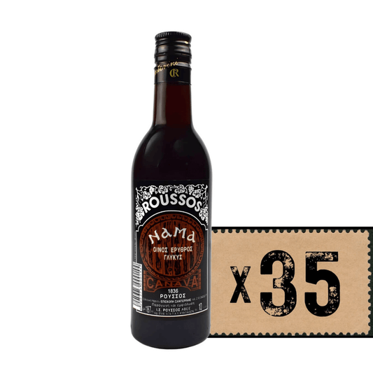 Vino Rosso Dolce Nama Roussos - 35 bottiglie x 187ml