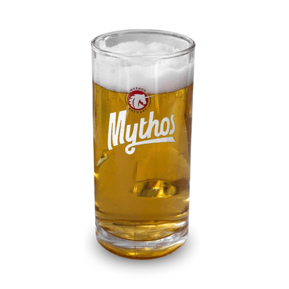 LIMITED EDITION - Greek Mythos beer 12x330ml with an Official glass