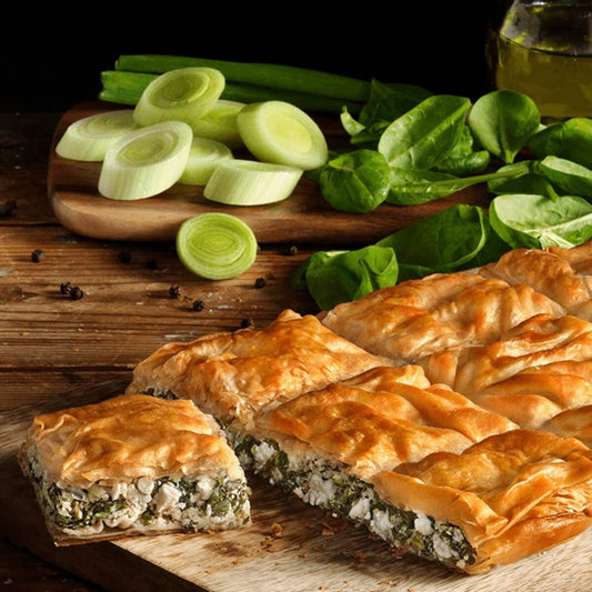 Choriatiki Spanakopita with Feta PDO Epiros - 800g - Greek Flavours