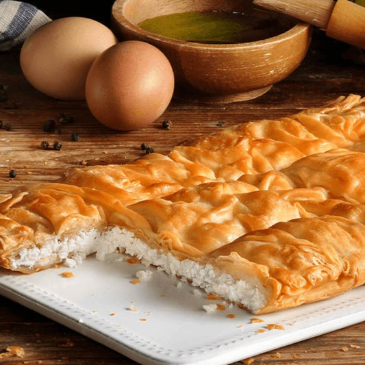 Choriatiki Tiropita with Feta PDO Epiros - 800g - Greek Flavours