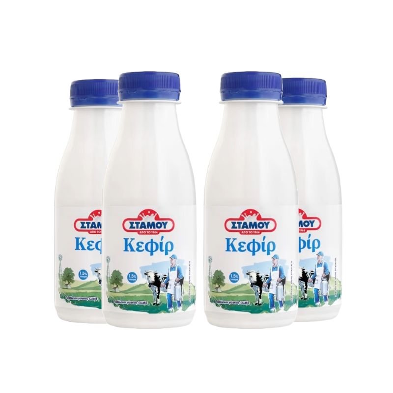 Cow kefir Stamou - 4x250ml - Greek Flavours