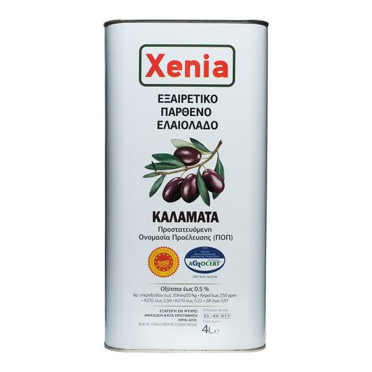 Evoo Xenia PDO Kalamata - 4L - Greek Flavours