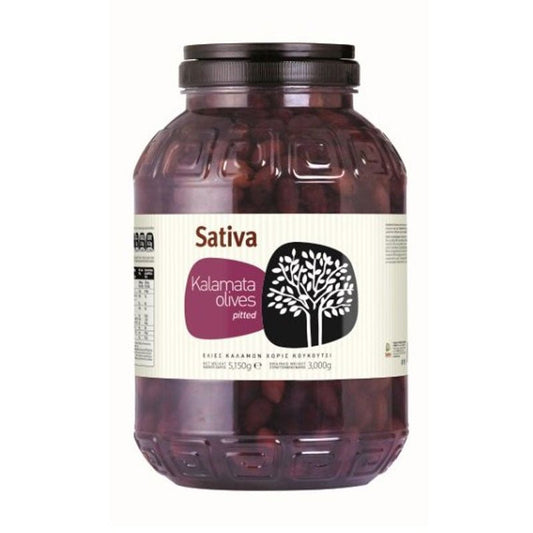 Kalamata olives in brine - 3kg - Greek Flavours