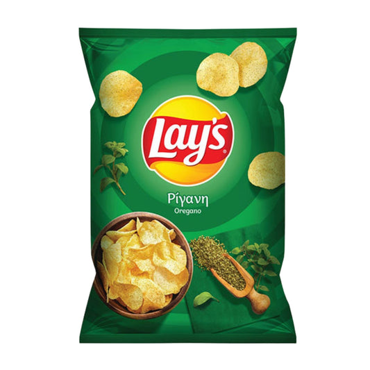 Lays Chips with oregano - 140g - Greek Flavours