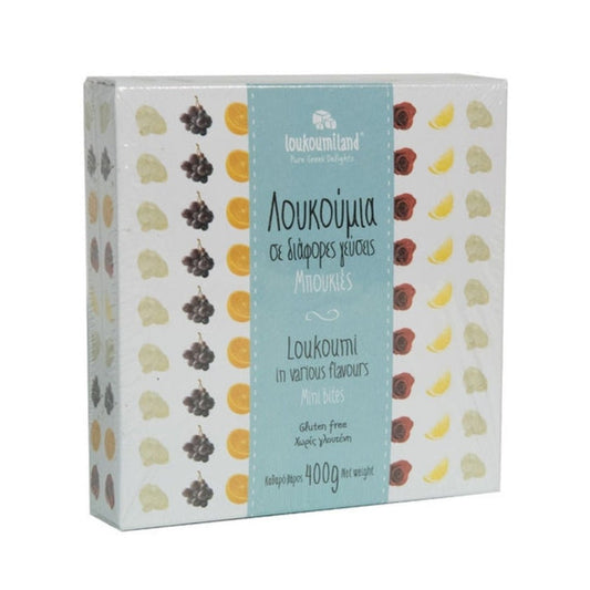 Loukoumi mixed flavours - 400g - Greek Flavours