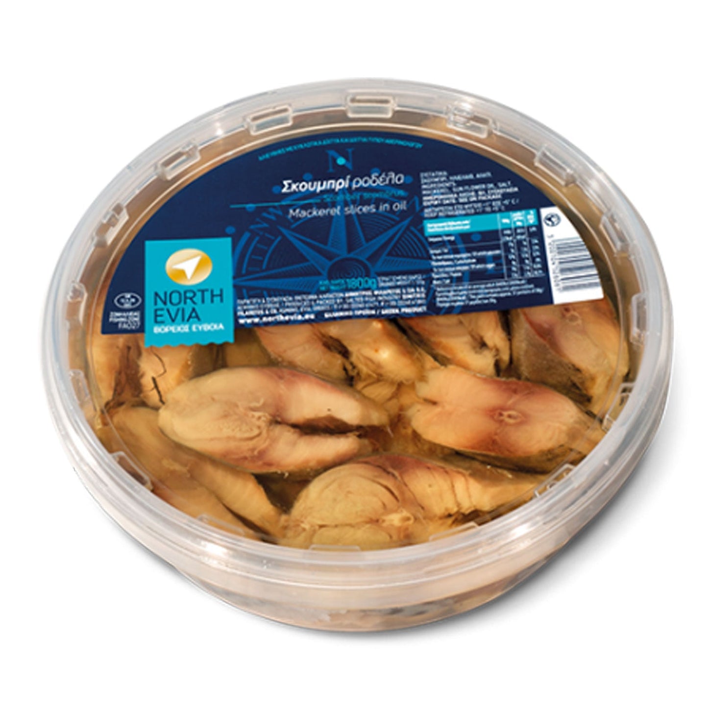 Mackerel slices from Evia - 2kg - Greek Flavours