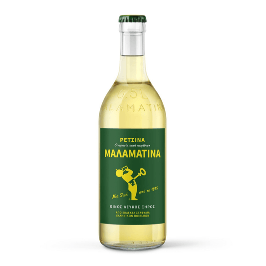 Malamatina retsina - 500ml - Greek Flavours