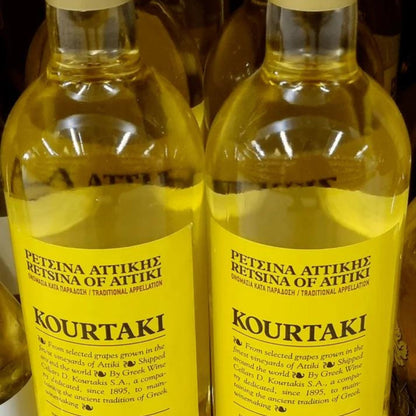 Retsina Wine Kourtaki - 6x750ml - Greek Flavours