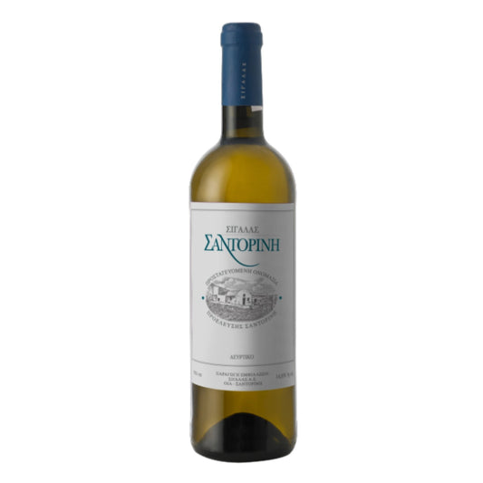 White Assyrtiko Santorini PDO 750ml - Domaine Sigalas - Greek Flavours