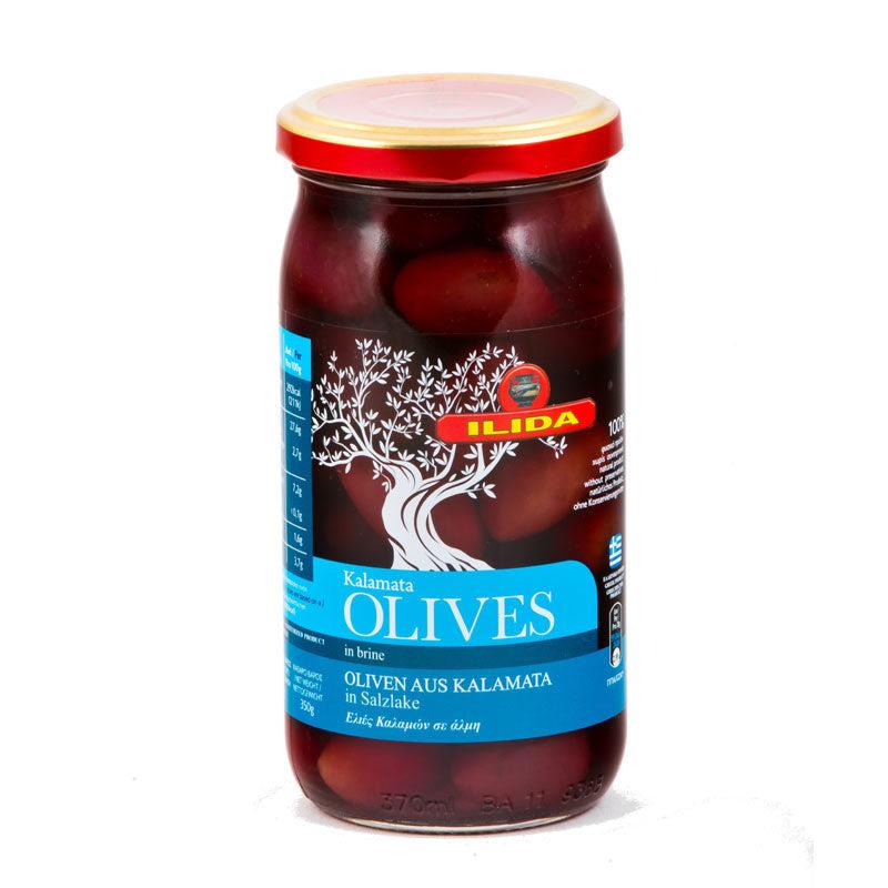 Kalamata olives in brine - 350g - Greek Flavours